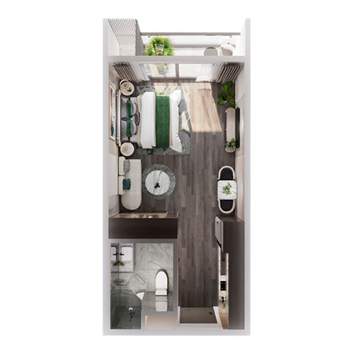đầu tư The Cityon - từ studio 30 m² đến penthouse 150 m²